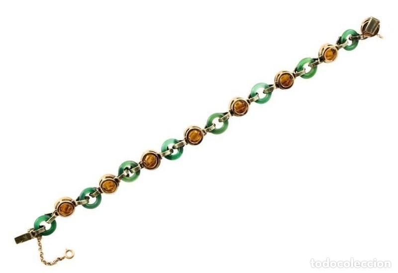 Joyeria: Joias - Pulseira de Ouro e prata (20) - Foto 3