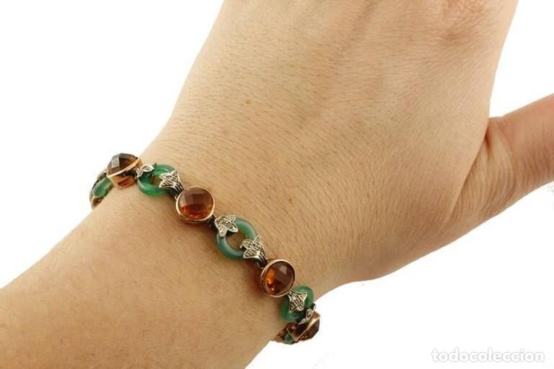 Joyeria: Joias - Pulseira de Ouro e prata (20) - Foto 4