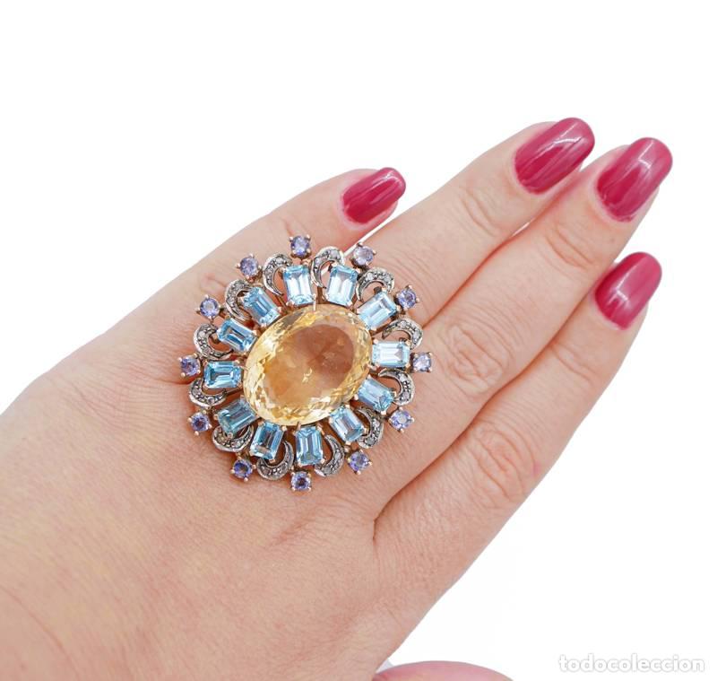 Joyeria: Joias - Anel de Ouro e prata (882) - Foto 2