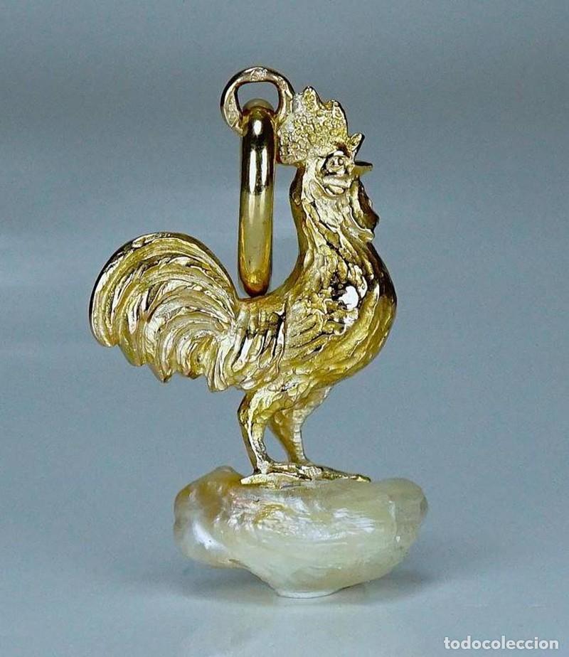 Jewelry: Joias - Pingente de Ouro - Art Deco (2137)