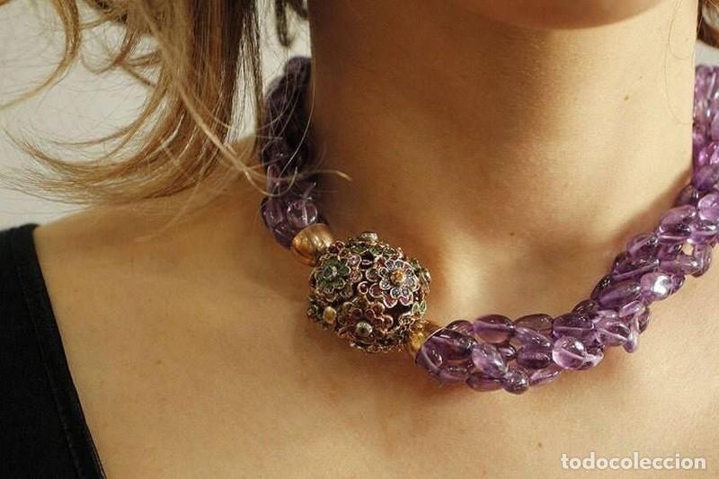 Joyeria: Joias - Colar de Ametistas e Ouro (2197) - Foto 2