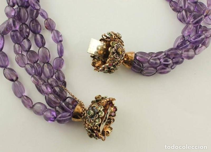 Joyeria: Joias - Colar de Ametistas e Ouro (2197) - Foto 4