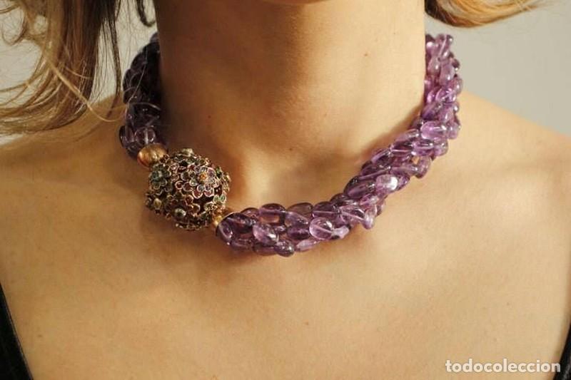 Joyeria: Joias - Colar de Ametistas e Ouro (2197) - Foto 7