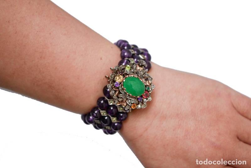 Joyeria: Joias - Pulseira de Ouro e prata (16) - Foto 5