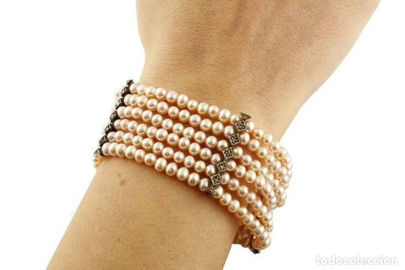 Joyeria: Joias - Pulseira de Ouro e prata (21) - Foto 4