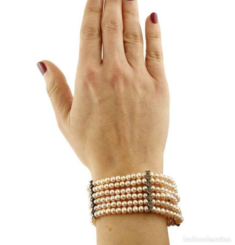 Joyeria: Joias - Pulseira de Ouro e prata (21) - Foto 6
