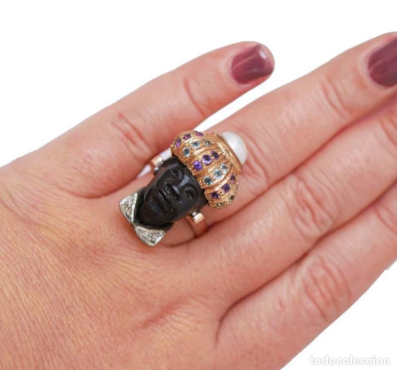 Joyeria: Joias - Anel de Ouro e prata (900) - Foto 5