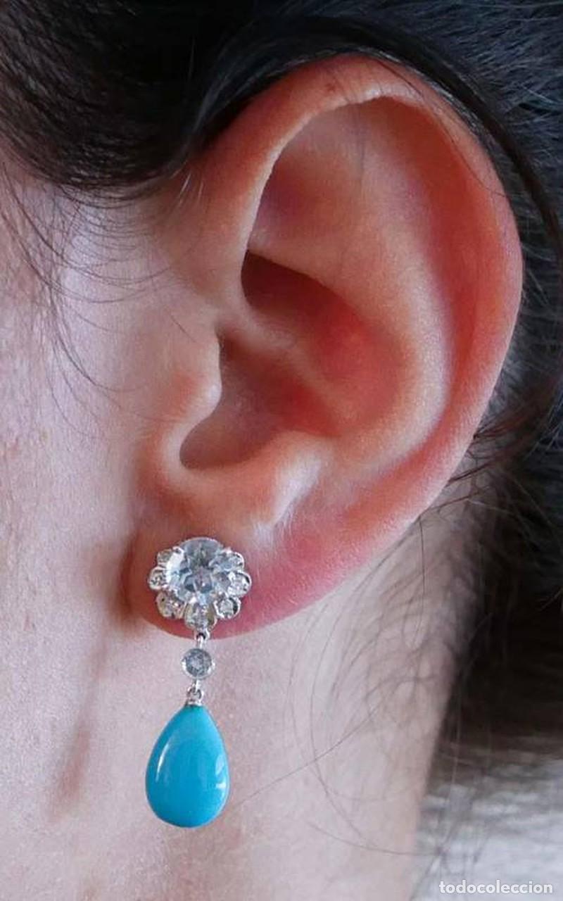 Joyeria: Joias - Brincos de Platina (363) - Foto 2