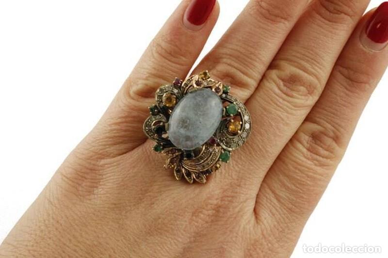 Joyeria: Joias - Anel de Ouro e prata (912) - Foto 5