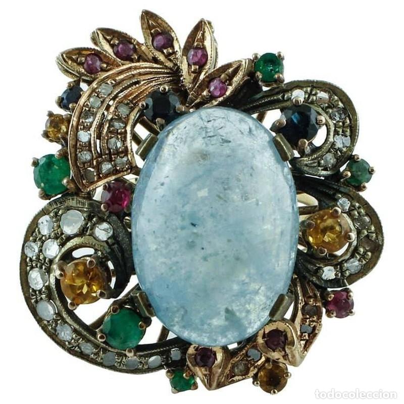 Joyeria: Joias - Anel de Ouro e prata (912) - Foto 1