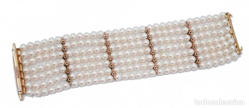 Joyeria: Joias - Pulseira de Ouro e prata (25) - Foto 3