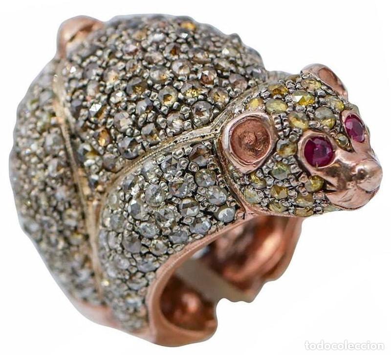 Schmuck: Joias - Anel de Ouro e prata (929)