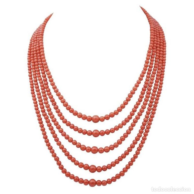 Jewelry: Joias - Colar de Coral e prata (1994)