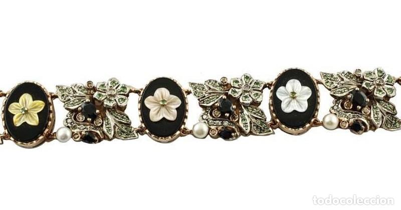 Joyeria: Joias - Pulseira de Ouro e prata (40) - Foto 5