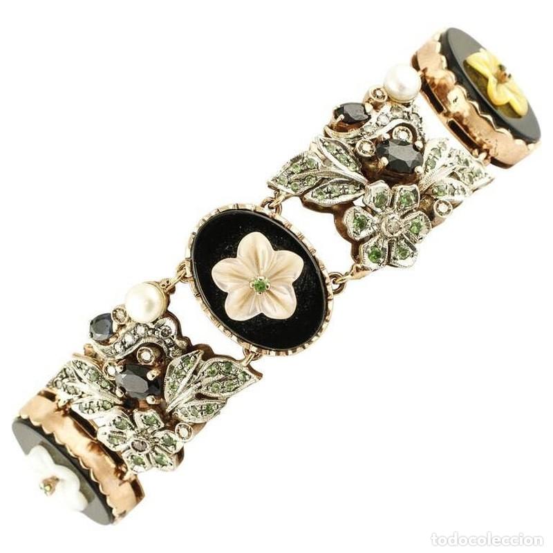 Joyeria: Joias - Pulseira de Ouro e prata (40) - Foto 1