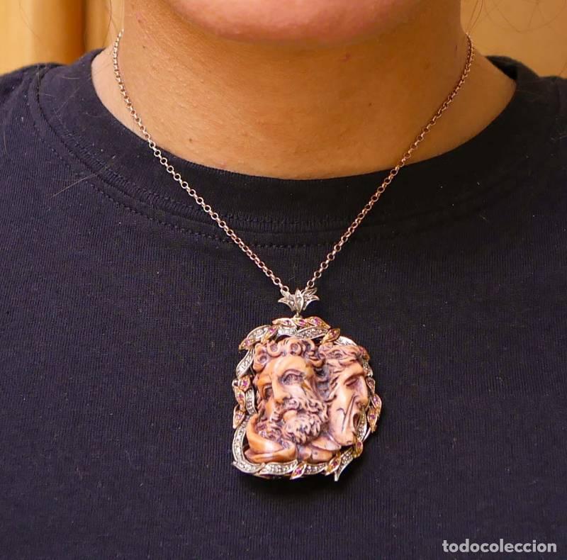 Joyeria: Joias - Pregadeira/Pingente de Ouro e prata (1676) - Foto 5