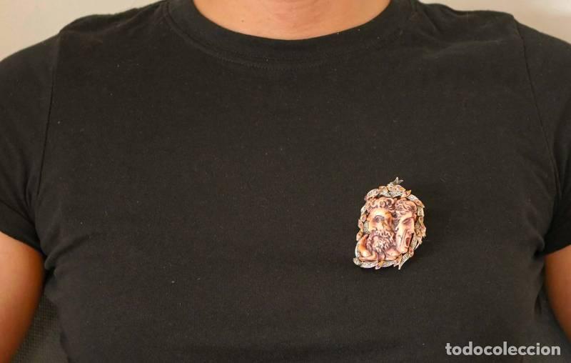 Joyeria: Joias - Pregadeira/Pingente de Ouro e prata (1676) - Foto 6