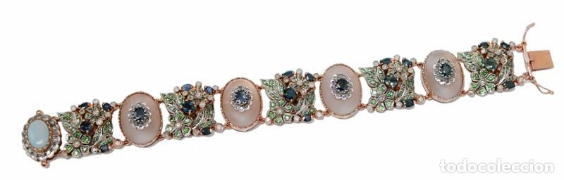 Joyeria: Joias - Pulseira de Ouro e prata (49) - Foto 3