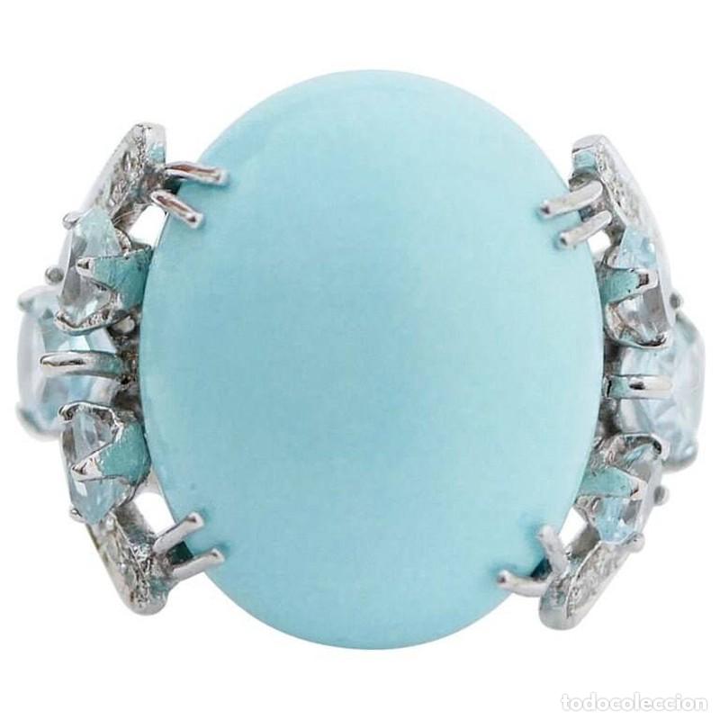 Joaillerie: Joias - Anel de Platina e Ouro - Art Deco (2166)