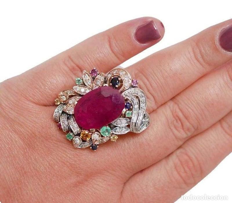 Joyeria: Joias - Anel de Ouro e prata (1799) - Foto 2
