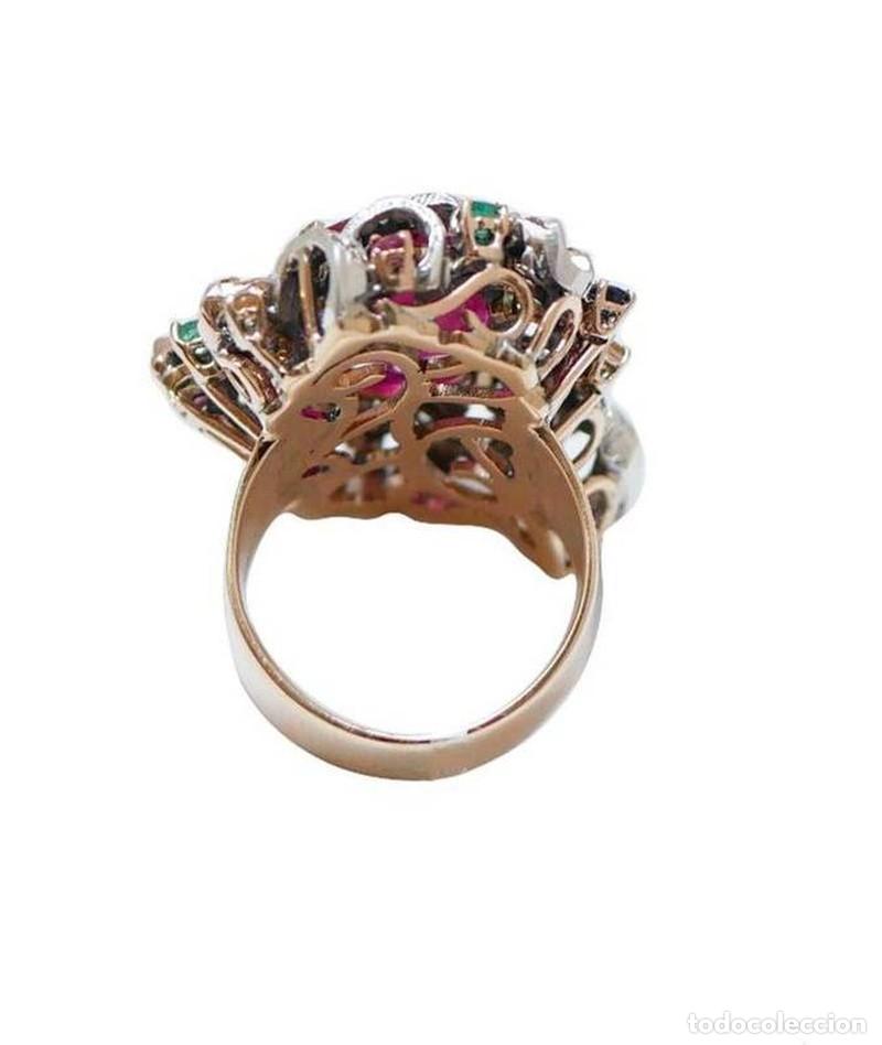 Joyeria: Joias - Anel de Ouro e prata (1799) - Foto 4