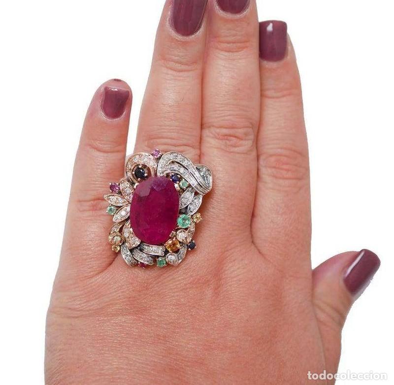 Joyeria: Joias - Anel de Ouro e prata (1799) - Foto 5