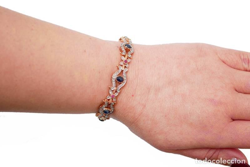 Joyeria: Joias - Pulseira de Ouro e prata (1902) - Foto 4