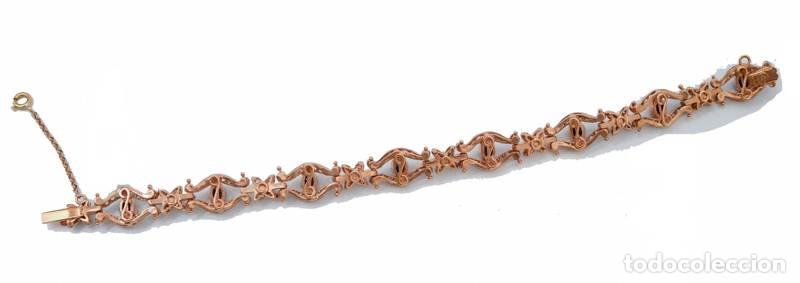 Joyeria: Joias - Pulseira de Ouro e prata (1902) - Foto 5