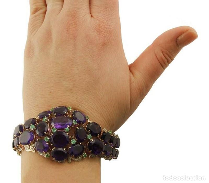 Joyeria: Joias - Pulseira de Ouro e prata (74) - Foto 5