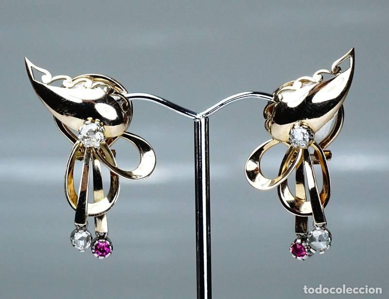 Joyeria: Joias - Brincos de Ouro (1647) - Foto 2