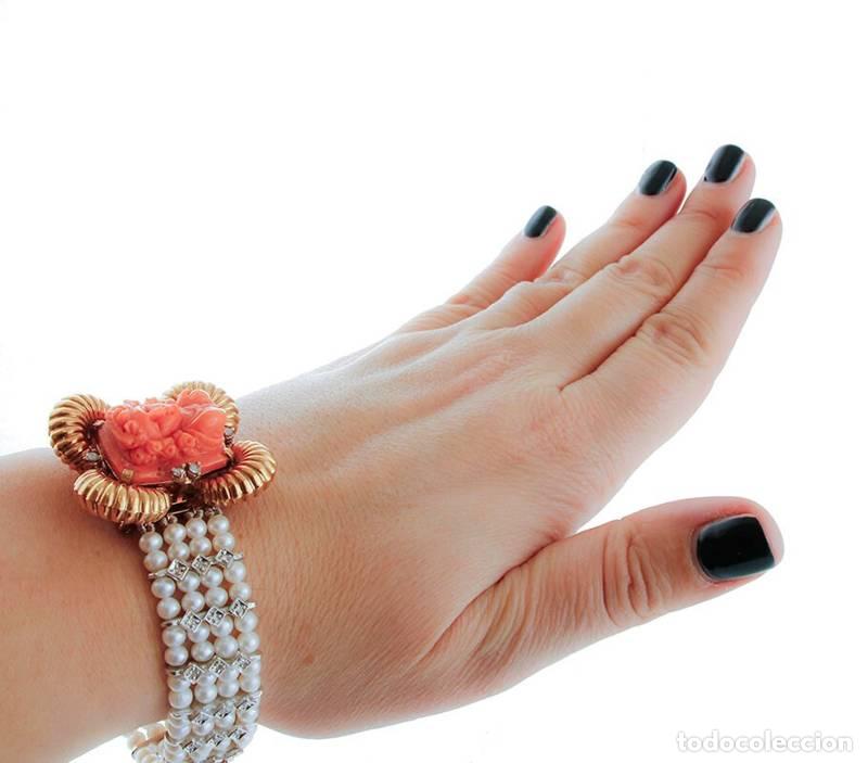 Joyeria: Joias - Pulseira de p&eacute;rolas e Ouro (46) - Foto 5