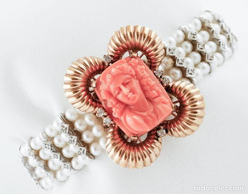 Joyeria: Joias - Pulseira de p&eacute;rolas e Ouro (46) - Foto 1