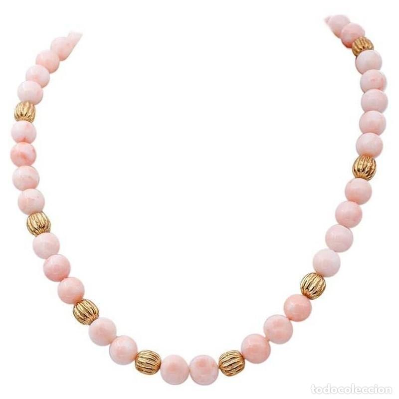Schmuck: Joias - Colar de coral e Ouro (718)
