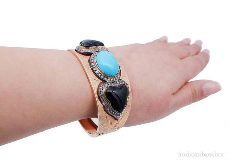 Joyeria: Joias - Pulseira de Ouro e prata (66) - Foto 5