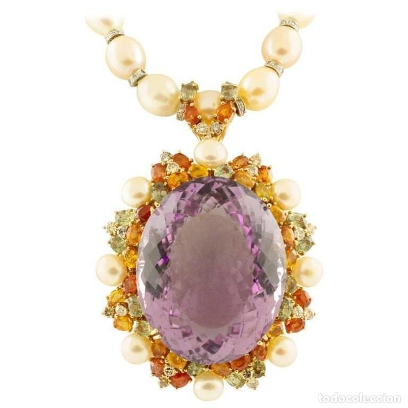 Joyeria: Joias - Colar de p&eacute;rolas e Ouro (744)