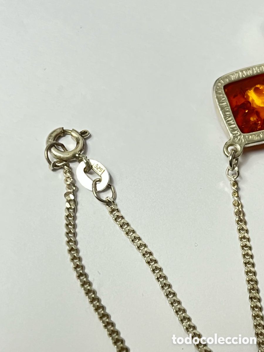 Joyeria: Gargantilla desmaya y &aacute;mbar / CC350 - Foto 6