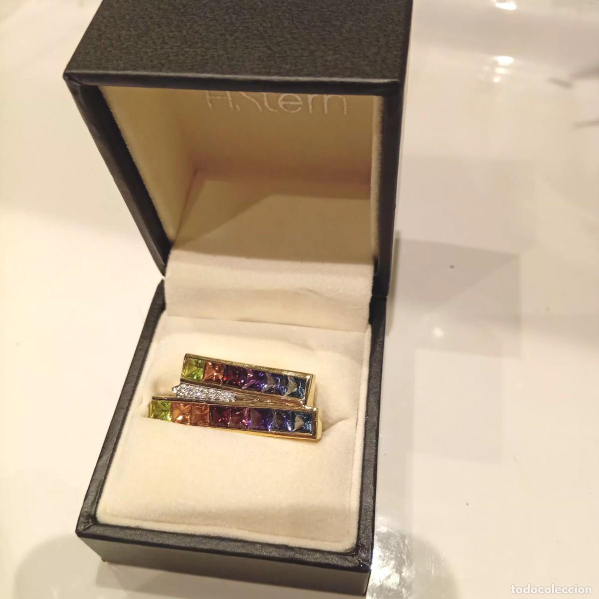 Joyeria: COLGANTE Y/O BROCHE EN ORO Y PIEDRAS SEMIPRECIOSAS DE H. STERN