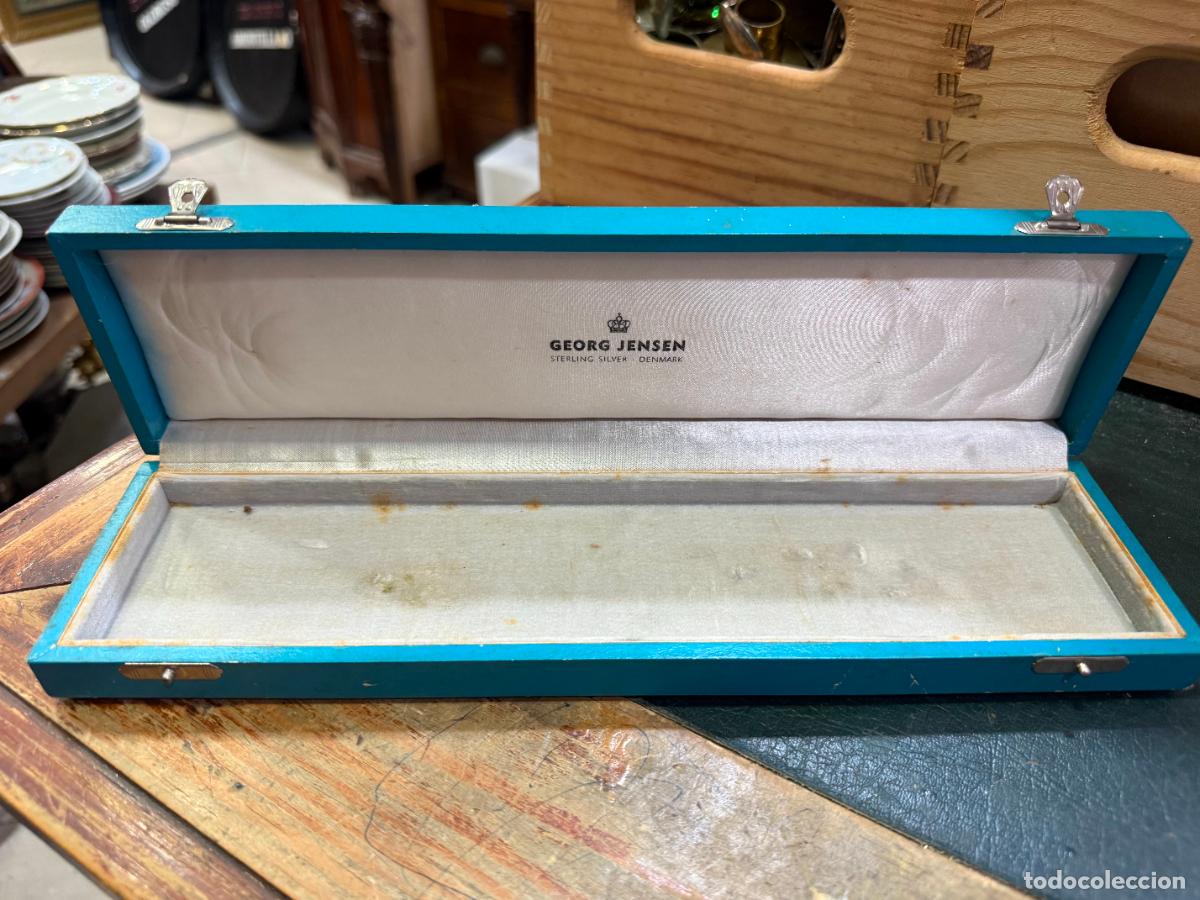 Joyeria: ANTIGUA CAJA ESTUCHE DE JOYERIA - MEDIDA 30,5X8X3 CM