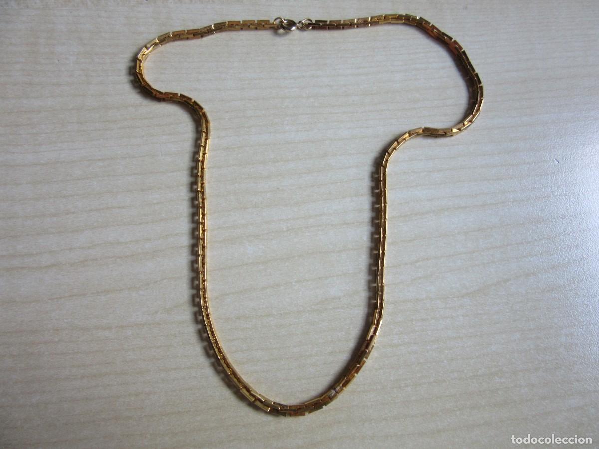 Joyeria: Collar tipo cadena Longitud 40 cm