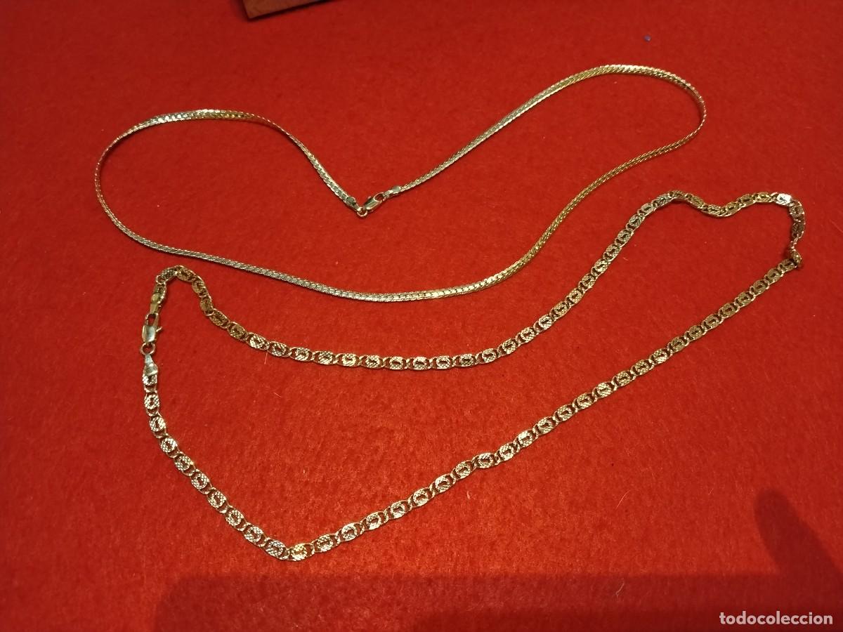 Joyeria: 2 PRECIOSAS CADENAS EN GOLD FILLED 14K