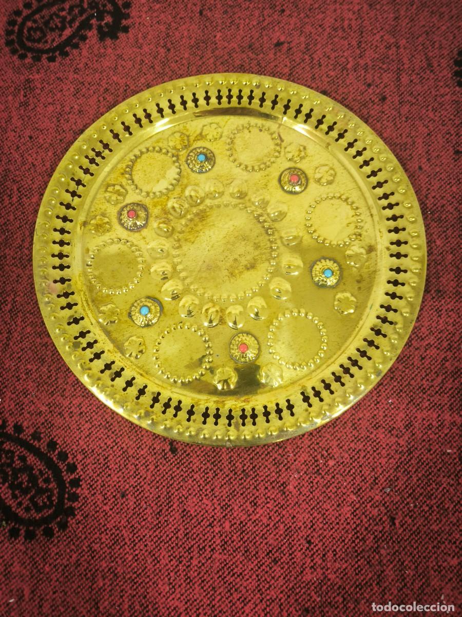 Joyeria: Plato Decorativo Precolombino, x3 Ba&ntilde;o Oro 24K &ndash; R&eacute;plica Museo Del Oro Bogot&aacute;