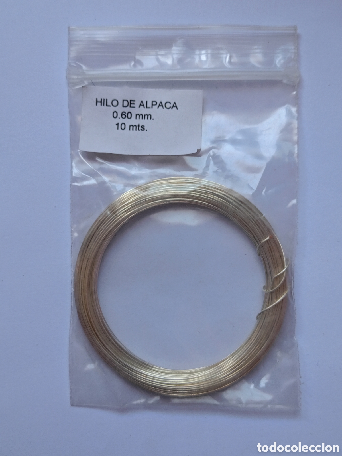 Joyeria: Hilo de alpaca para bisuter&iacute;a 0,60 mm 10m
