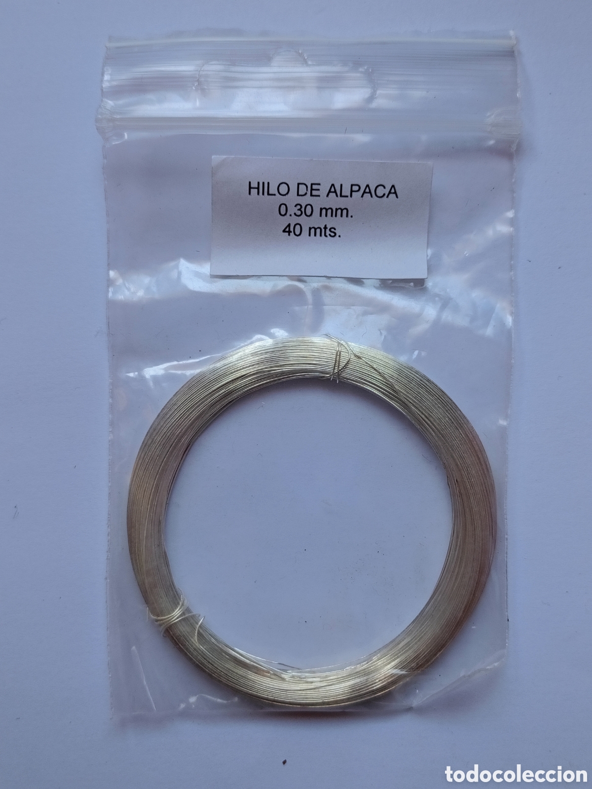 Joyeria: Hilo de alpaca para bisuter&iacute;a 0,30 mm 40m