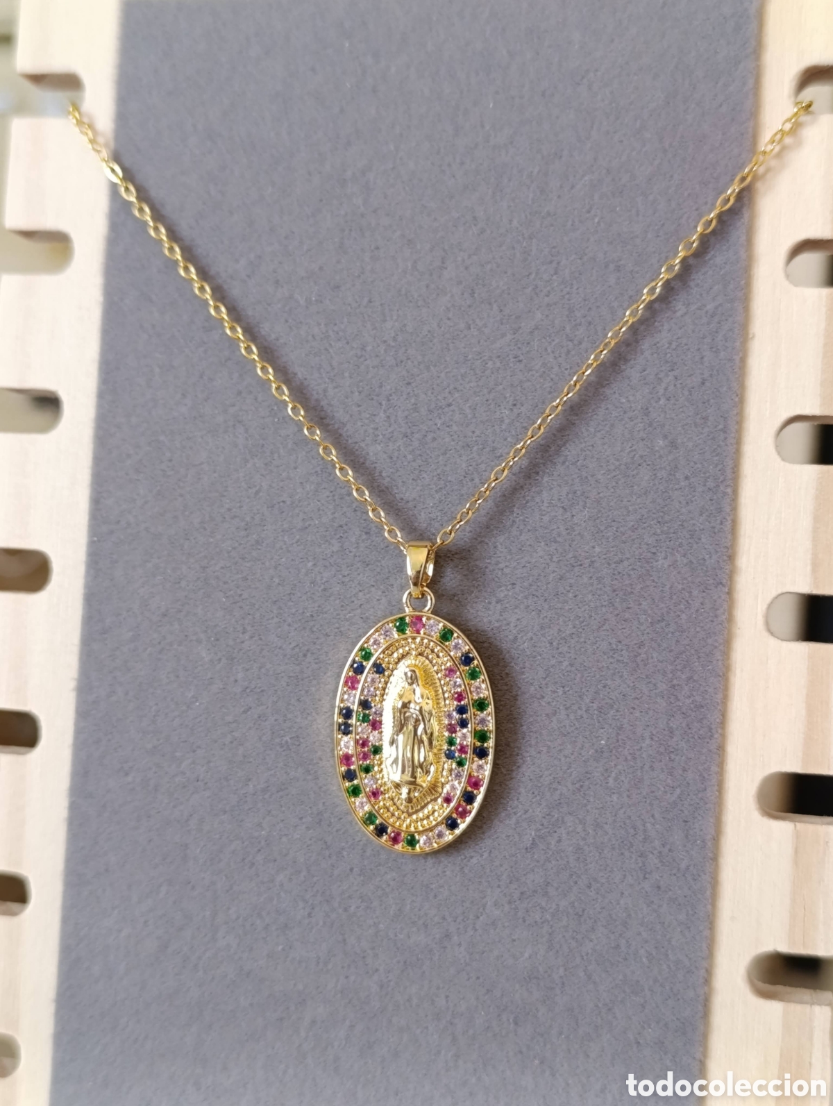 Joyeria: Collar virgen multicolor - Foto 2