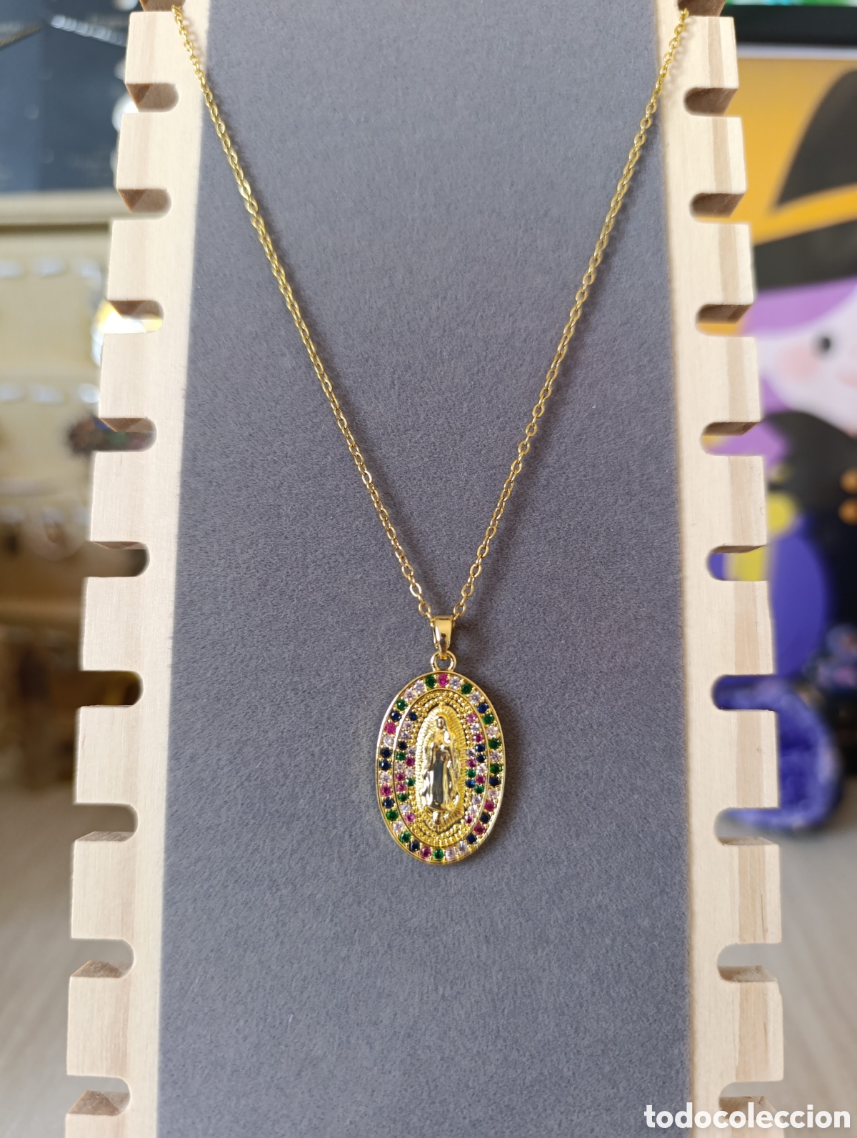 Joyeria: Collar virgen multicolor - Foto 4