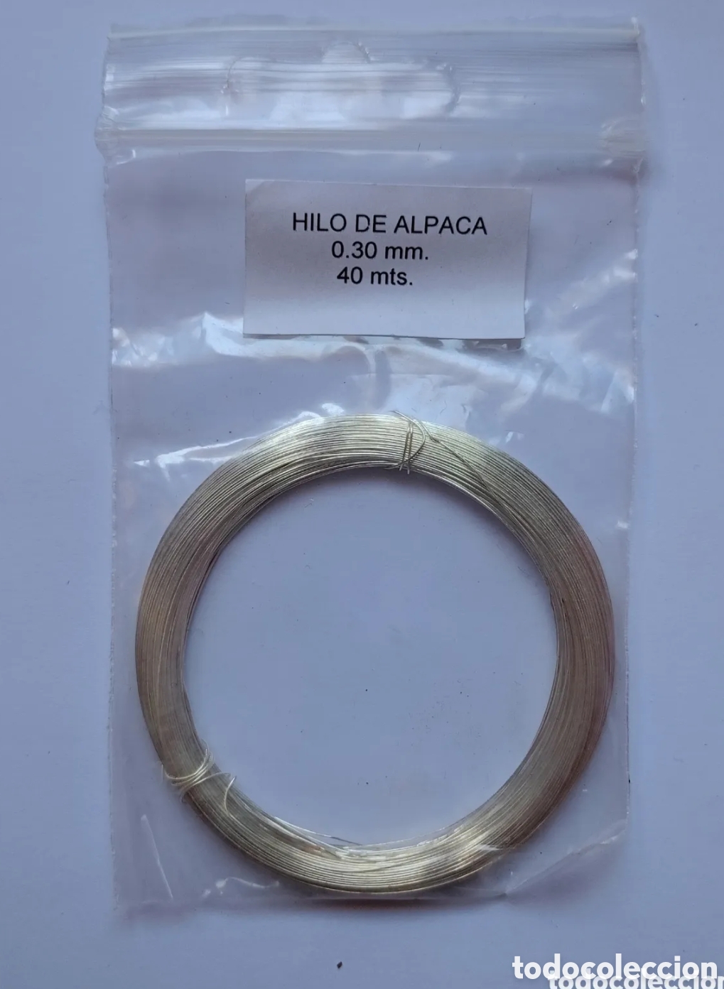 Joyeria: Hilo de alpaca para bisuter&iacute;a 0,30 mm 40m