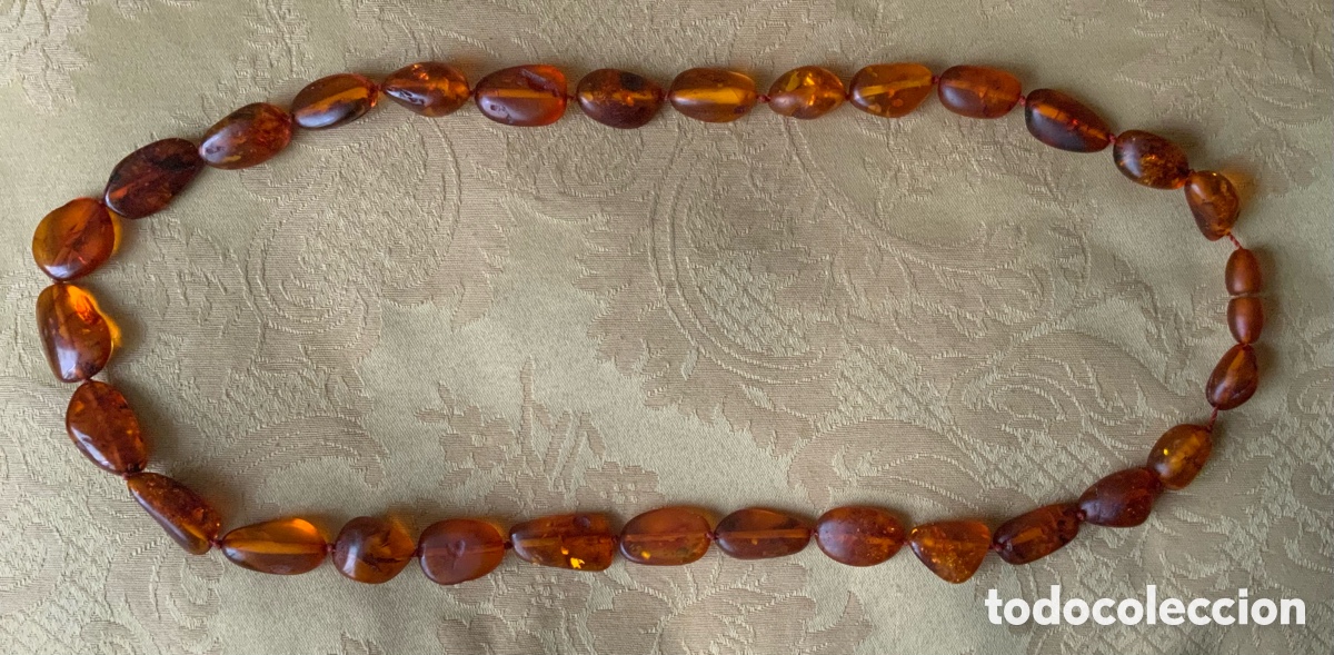 Joyeria: ANTIGUO COLLAR DE &Aacute;MBAR DEL BALTICO - Foto 2