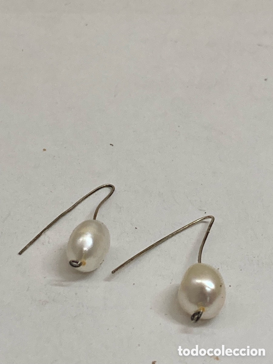 Joyeria: Pendientes de plata Y PERLAS P452 - Foto 1