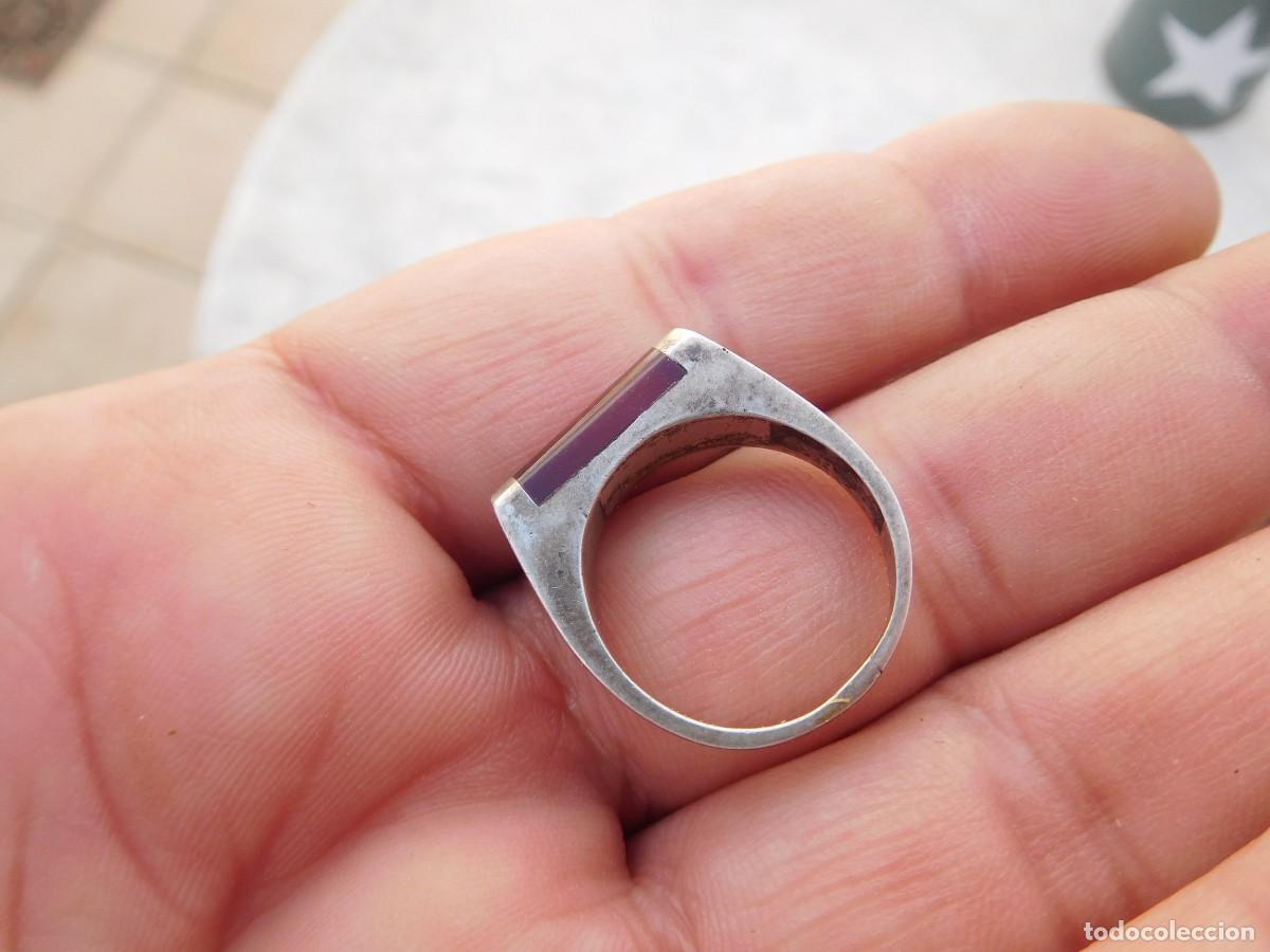 Joyeria: Anillo de plata vintage - Foto 6