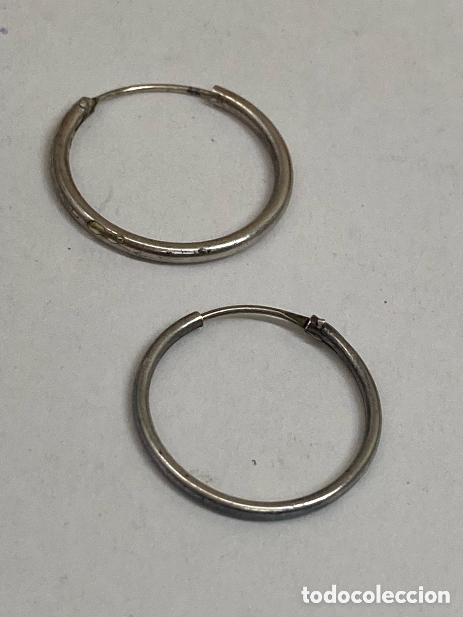 Joyeria: Pendientes de plata P452 - Foto 1